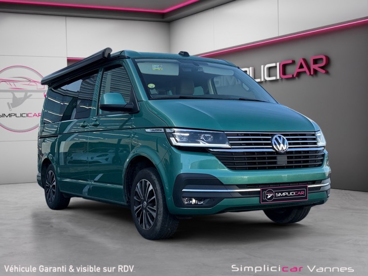 Volkswagen california 6.1 dsg7 toit relevable électrique et porte latérale électrique, ocean garantie 12 mois occasion scl...