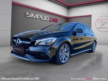 Mercedes classe cla shooting brake 45 amg speedshift dct amg 4matic occasion simplicicar rennes simplicicar simplicibike france