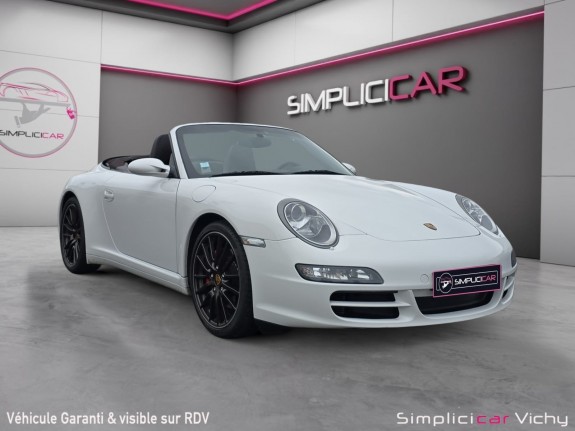 Porsche 911 carrera 4 cabriolet 997 s 3.8i 355 ch garantie 12 mois occasion simplicicar vichy simplicicar simplicibike france