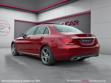 Mercedes classe c 350 e 7g-tronic plus fascination - suivi complet/toit ouvrant/caméra/feux led/cuir - garantie 12 mois...