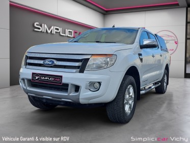 Ford ranger double cabine 2.2 tdci 150 4x4 limited attelage hard top revise  garantie 12 mois occasion simplicicar vichy...