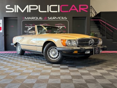 Mercedes 380 sl 3.8l v8 205cv peinture neuve entretien suivi occasion  simplicicar aix les bains simplicicar simplicibike...