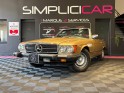 Mercedes 380 sl 3.8l v8 205cv peinture neuve entretien suivi occasion  simplicicar aix les bains simplicicar simplicibike...