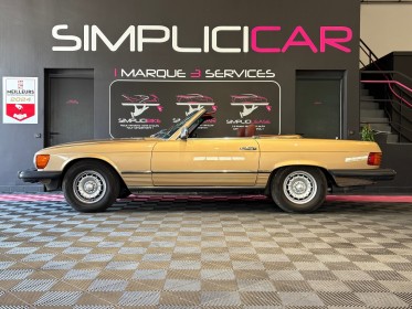 Mercedes 380 sl 3.8l v8 205cv peinture neuve entretien suivi occasion  simplicicar aix les bains simplicicar simplicibike...