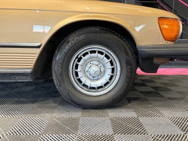 Mercedes 380 sl 3.8l v8 205cv peinture neuve entretien suivi occasion  simplicicar aix les bains simplicicar simplicibike...