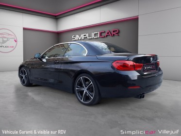 Bmw serie 4 cabriolet f33 lci 430i 252 ch bva8 sport full entretien bmw volant chauffant radar de recul bluetooh support......