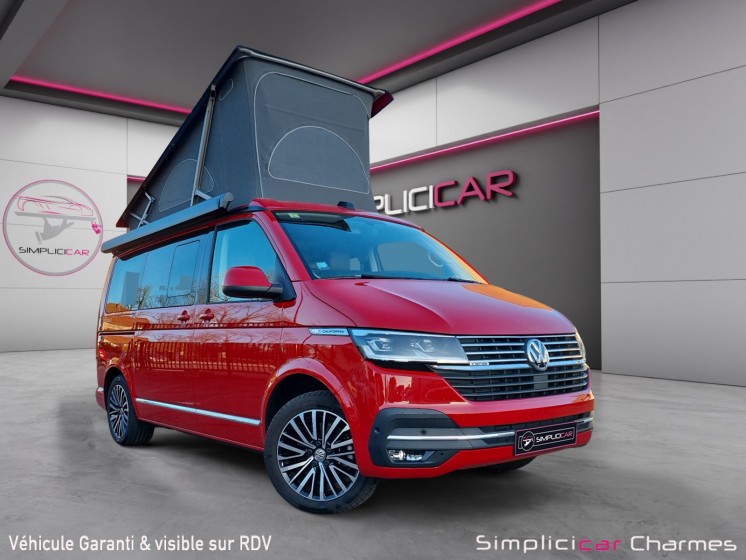 Volkswagen transporter 6.1 procab california 2.0 tdi 150ch ocean dsg7 full options valeur neuf 88000!!! occasion simplicicar...