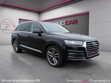 Audi q7 q7 3.0 v6 tdi 272 cv quattro 7 places avus - toit ouvrant - bose - jantes rs - full options occasion...