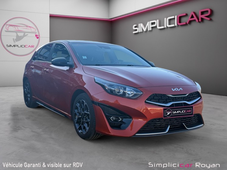 Kia ceed 1.0 t-gdi 120 ch bvm6 gt line carplay / garantie 3 ans constructeur ! occasion simplicicar royan simplicicar...