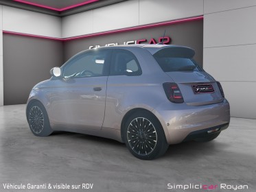 Fiat 500 nouvelle 100% electrique 118 ch 43 kw icône plus garanti 12 mois occasion simplicicar royan simplicicar...