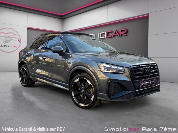 Audi q2 q2 35 tfsi 150 s tronic 7 s line / garantie constructeur / tva rÉcupÉrable / toit ouvrant / carplay / hayon......