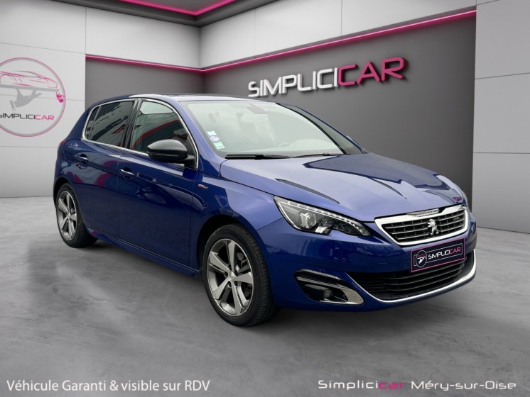 Peugeot 308 1.2 puretech 130ch ss bvm6 gt line / garantie 12 mois occasion simplicicar mery-sur-oise simplicicar simplicibike...