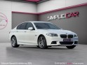 Bmw serie 5 f10 535i 306ch pack m, siège électrique à mémoire en cuir, garantie 12mois occasion scl 56 - simplicicar...