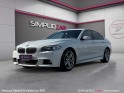 Bmw serie 5 f10 535i 306ch pack m, siège électrique à mémoire en cuir, garantie 12mois occasion scl 56 - simplicicar...