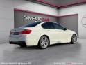 Bmw serie 5 f10 535i 306ch pack m, siège électrique à mémoire en cuir, garantie 12mois occasion scl 56 - simplicicar...