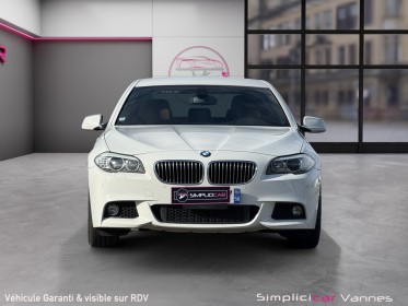 Bmw serie 5 f10 535i 306ch pack m, siège électrique à mémoire en cuir, garantie 12mois occasion scl 56 - simplicicar...