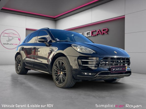 Porsche macan turbo 3.6 v6 400 ch pdk origne luxembourg garanti 3 mois occasion simplicicar royan simplicicar simplicibike...