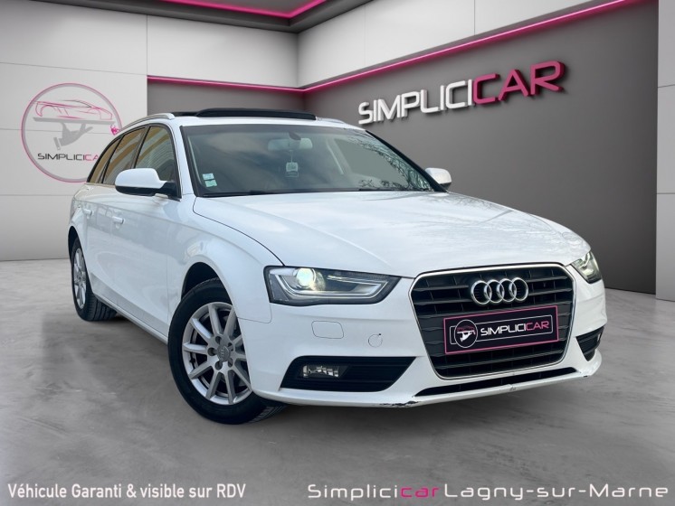 Audi a4 avant 2.0 tdi 150 clean diesel ambition luxe occasion simplicicar lagny  simplicicar simplicibike france