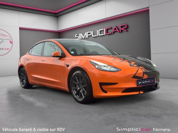 Tesla model 3 phase 2 - standard range plus rwd 325cv - moteur et batterie garantie 2029 occasion simplicicar nimes - rb auto...