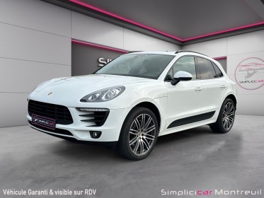 Porsche macan s 3.0 v6 340 ch s pdk - garantie 12 mois- entretien porsche - to - full options - sieges electriques occasion...