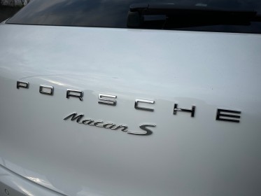 Porsche macan s 3.0 v6 340 ch s pdk - garantie 12 mois- entretien porsche - to - full options - sieges electriques occasion...