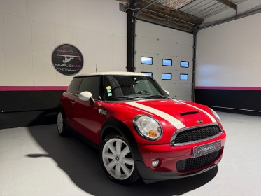 Mini mini 1.6i - 170 cooper s / rouge chili red / siege tissu-cuir ray rooster red occasion simplicicar dunkerque simplicicar...