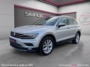 Volkswagen tiguan carat 2.0 tdi dsg7 150 - toit ouvrant - camera de recule - carplay occasion simplicicar rennes simplicicar...