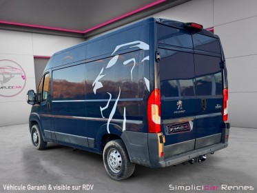 Peugeot boxer fourgon prix ht 2.0 bluehdi l2h2 160 premium pack - tva recuperable - camera de recule occasion simplicicar...