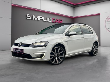 Volkswagen golf gte 1.4 tsi 204 hybride rechargeable dsg6 -toit ouv-garantie 12mois- sièges avant chauffants-2 câbles...