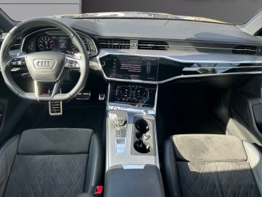 Audi rs6 c8 4.0l-600cv - toit ouv pano - son bo - freins céramiques - garantie 1an - suivi audi - 4 pneus hiver neufs ......