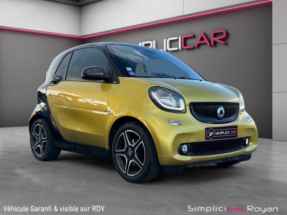 Smart fortwo coupe 0.9 90 ch ss ba6 passion garantie 1 an occasion simplicicar royan simplicicar simplicibike france