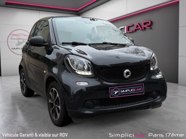 Smart fortwo coupe 1.0 71 ch ss ba6 passion occasion paris 17ème (75)(porte maillot) simplicicar simplicibike france