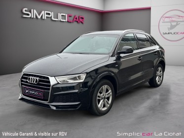 Audi q3 q3 2.0 tdi 150 ch s tronic 7 quattro s line full entretien occasion simplicicar la ciotat simplicicar simplicibike...