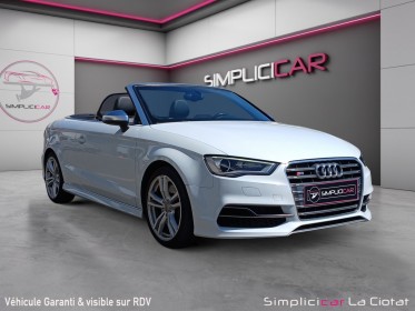 Audi s3 cabriolet 2.0 tfsi 300 quattro s-tronic 6 occasion simplicicar la ciotat simplicicar simplicibike france