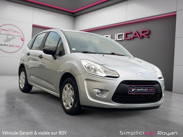 Citroen c3 c3 vti 68 confort garantie 12 mois occasion simplicicar royan simplicicar simplicibike france