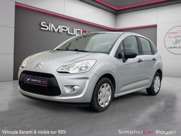 Citroen c3 c3 vti 68 confort garantie 12 mois occasion simplicicar royan simplicicar simplicibike france