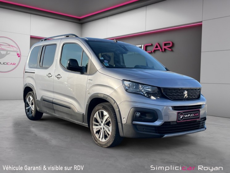 Peugeot rifter standard puretech bvm6 gt line distri neuve et garantie 12 mois occasion simplicicar royan simplicicar...