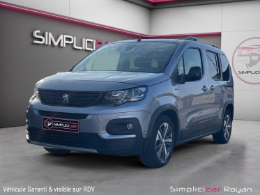 Peugeot rifter standard puretech bvm6 gt line distri neuve et garantie 12 mois occasion simplicicar royan simplicicar...