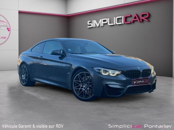 Bmw m4 coupe m-compÉtition 450ch dkg7 /  garantie 12 mois minimum / occasion simplicicar pontarlier simplicicar simplicibike...