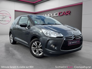 Citroen ds3 vti 82 so chic - boite auto occasion simplicicar compiegne simplicicar simplicibike france