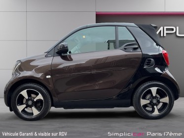 Smart fortwo cabrio 0.9 90 ch ss ba6 perfect/garantie 12 mois/entretien smart/camÉra recul/cabriolet occasion paris 17ème...