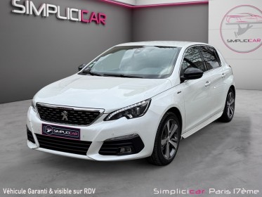 Peugeot 308 1.2 puretech 130ch ss eat6 gt line / line assist/ courroie change/ garantie 12 mois occasion paris 17ème...