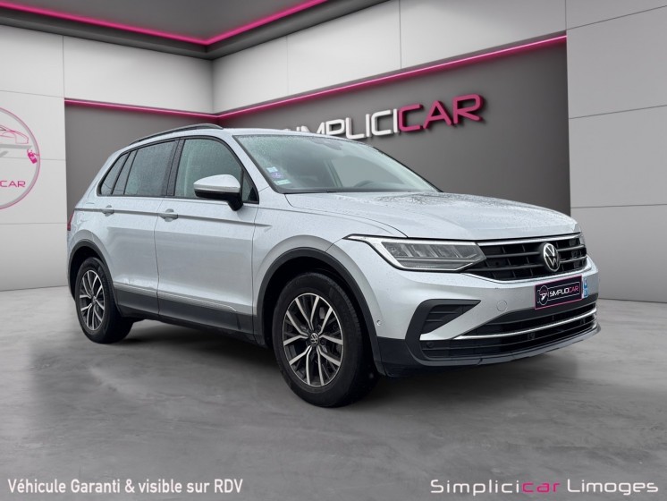 Volkswagen tiguan 1.5 tsi 150ch dsg7 life attelage  garantie 12 mois occasion simplicicar limoges  simplicicar simplicibike...