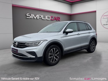 Volkswagen tiguan 1.5 tsi 150ch dsg7 life attelage  garantie 12 mois occasion simplicicar limoges  simplicicar simplicibike...