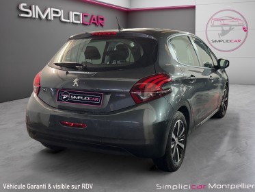 Peugeot 208 1.2 82ch allure camÉra recul toit panoramique siÈges chauffants distribution À jour occasion montpellier (34)...