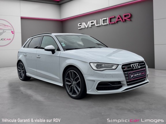 Audi s3 sportback 2.0 tfsi 300 quattro s-tronic 6 garantie 12 mois occasion simplicicar limoges  simplicicar simplicibike...