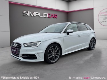 Audi s3 sportback 2.0 tfsi 300 quattro s-tronic 6 garantie 12 mois occasion simplicicar limoges  simplicicar simplicibike...