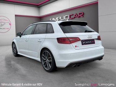 Audi s3 sportback 2.0 tfsi 300 quattro s-tronic 6 garantie 12 mois occasion simplicicar limoges  simplicicar simplicibike...