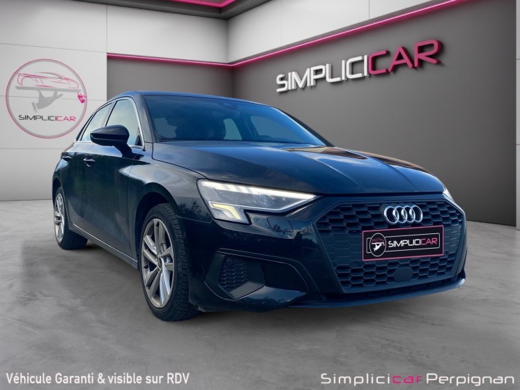 Audi a3 sportback 35 tfsi s tronic 7 a3 - phase 4, carplay, caméra de recul, virtual cockpit - garantie 12 mois occasion...