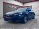 Audi a3 sportback 35 tfsi s tronic 7 a3 - phase 4, carplay, caméra de recul, virtual cockpit - garantie 12 mois occasion...